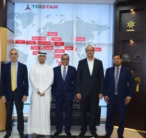 GIC, Agility and Tristar officials