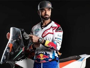 AlBalooshi with Bike