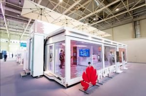 Huawei 5G demo truck at ITU Telecom World 2019
