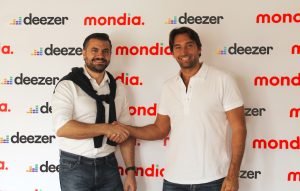 Tarek Mounir (Deezer) and Simon Rahmann (Mondia)